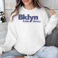 Retro Brooklyn Public Library NY New York Book Lover Unisex Sweatshirt