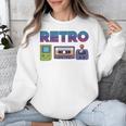 Retro Gaming Nostalgia Tee Perfect For 90s Lovers Premium Tri-Blend Unisex Sweatshirt
