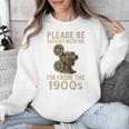 Retro Please Be Patient With Me I'm From The 1900s Projector Premium Unisex Sweatshirt