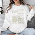 Retro Proud Anti Social Member Of Introverted Book Club Premium Tri-Blend Unisex Sweatshirt
