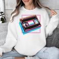 Retro VHS Vaporwave Video Cassette Nostalgia Geek Chic Unisex Sweatshirt Retro VHS Vaporwave Video Cassette Nostalgia Geek Chic Unisex Sweatshirt