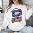 Rewind Good Times Retro VHS Tape Nostalgia 80s 90s Premium Tri-Blend Unisex Sweatshirt Rewind Good Times Retro VHS Tape Nostalgia 80s 90s Premium Tri-Blend Unisex Sweatshirt