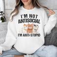 Sarcasm Cat Sarcastic Introvert Antisocial Cat Lover Unisex Sweatshirt Sarcasm Cat Sarcastic Introvert Antisocial Cat Lover Unisex Sweatshirt
