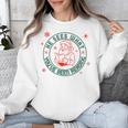 He Sees What You'Ve Been Reading Christmas Book Lover Shirt Unisex Sweatshirt