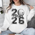Senior 2026 Golf Player Heart Graduation Girls Teens Unisex Sweatshirt
