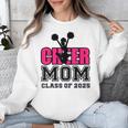 Senior Cheerleader Mom Cheer Class Of 2025 Graduation Women Unisex Sweatshirt
