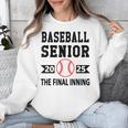 Senior Class Of 2025 Baseball Senior Night Graduation Party Unisex Sweatshirt