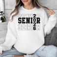 Senior Class Of 2026 Varsity Text Graduation Unisex Sweatshirt