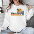 Senior Sunrise 2026 Graduation Cool Retro High School Unisex Sweatshirt