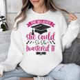 She Believed She Could So She Mastered It Graduation Unisex Sweatshirt
