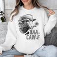 Sheep Baa Crow Caw Back Off Pun Tee For Introverts & Teens Unisex Sweatshirt Sheep Baa Crow Caw Back Off Pun Tee For Introverts & Teens Unisex Sweatshirt