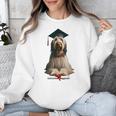 Spinone Italiano Dog Graduation Cap School Graduate Owner Men Women Kids Unisex Sweatshirt