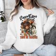 Support Your Local Trick Or Treaters Retro Spooky Nostalgia Unisex Sweatshirt