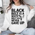Taekwondo Belt Club Graduation Unisex Sweatshirt