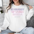 Teens Girls Mom In Memory Of When I Gave A Shit Unisex Sweatshirt