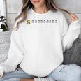 Thanksgiving Fun Nostalgia Pixels Shopping Therapy Unisex Sweatshirt
