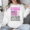 USA Flag With Pink And Black Ribbon In Memory Of My Daughter For Women Men Unisex Sweatshirt USA Flag With Pink And Black Ribbon In Memory Of My Daughter For Women Men Unisex Sweatshirt