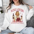 Valentine’s Day Wine Lovers Book Club We Read Wine Labels Unisex Sweatshirt Valentine’s Day Wine Lovers Book Club We Read Wine Labels Unisex Sweatshirt