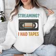 VHS Cassette Tape Retro 80s 90s Nostalgia Premium Unisex Sweatshirt