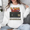 VHS Tape Nostalgia Old School Technology Humor Premium Unisex Sweatshirt