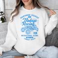 Vintage Racing Automotive Nostalgia Distressed Car Premium Tri-Blend Unisex Sweatshirt