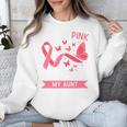 I Wear Pink In Memory Of My Aunt Unisex Sweatshirt
