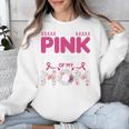 I Wear Pink In My Memory Of My Mom Support For Mom Grandma Unisex Sweatshirt I Wear Pink In My Memory Of My Mom Support For Mom Grandma Unisex Sweatshirt