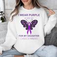 I Wear Purple In Memory For My Daughter Overdose Awareness Unisex Sweatshirt I Wear Purple In Memory For My Daughter Overdose Awareness Unisex Sweatshirt