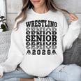 Wrestling Senior 2026 Graduation Unisex Sweatshirt