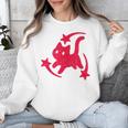 Yk2 Grunge Scary Cat With Shooting Stars 90s Nostalgia Unisex Sweatshirt Yk2 Grunge Scary Cat With Shooting Stars 90s Nostalgia Unisex Sweatshirt