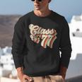 1977 Class Reunion Retro Class Of 77 High School Graduation Unisex Sweatshirt