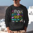 1980s 80's Baby 1990s 90's Made Me Birthday Nostalgia Vibes Unisex Sweatshirt
