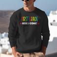 1st Grade Here I Come Kids Kindergarten Graduation Shirt Unisex Sweatshirt