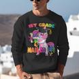 1st Grade Nailed It Flossing Unicorn Graduation Shirt Unisex Sweatshirt