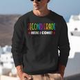 2nd Grade Here I Come Kids 1st Grade Graduation Unisex Sweatshirt