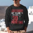 3D Printer Introvert 3D Printing Unisex Sweatshirt