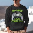 3rd Grade Level Complete Gamer Class Of 2026 Graduation Unisex Sweatshirt