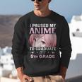 5th Grade Graduation Anime 2025 Graduate Elementary Girls Unisex Sweatshirt
