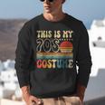 This Is My 70s Costume Vintage Nostalgia Mixtape 1970s Party Unisex Sweatshirt