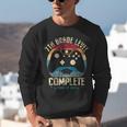 7th Grade Level Complete Gamer Class Of 2025 Graduation Boy Unisex Sweatshirt