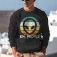 Alien Face Ew People Ufo Introvert Men Women Kids Teen Unisex Sweatshirt