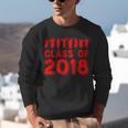 & Red Class Of 2018 Senior GraduationShirt Unisex Sweatshirt
