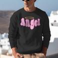 Angel Y2k Aesthetic 2000s Millennial Nostalgia Retro Pink Unisex Sweatshirt