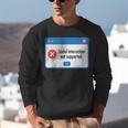 Anti Social Introvert Social Interaction Not Supported Unisex Sweatshirt