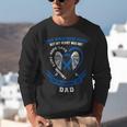 Blue In Memory Of Dad Colon Cancer Awareness Uplifting Unisex Sweatshirt