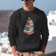 Book Christmas Tree Book Lover Teacher Librarian Men Women Unisex Sweatshirt