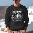 Book Club Droppout Introvert Reader Tee Unisex Sweatshirt