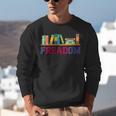 Book Lover Freedom Librarian Vintage Retro Reading Present Unisex Sweatshirt