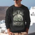 If My Book Is Open Your Mouth Should Be Closed Unisex Sweatshirt