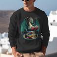 Books Dragon Reading Book Lover Unisex Sweatshirt